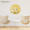Islamic Acrylic Calligraphy Ayat e Karima Round For Wall Decor